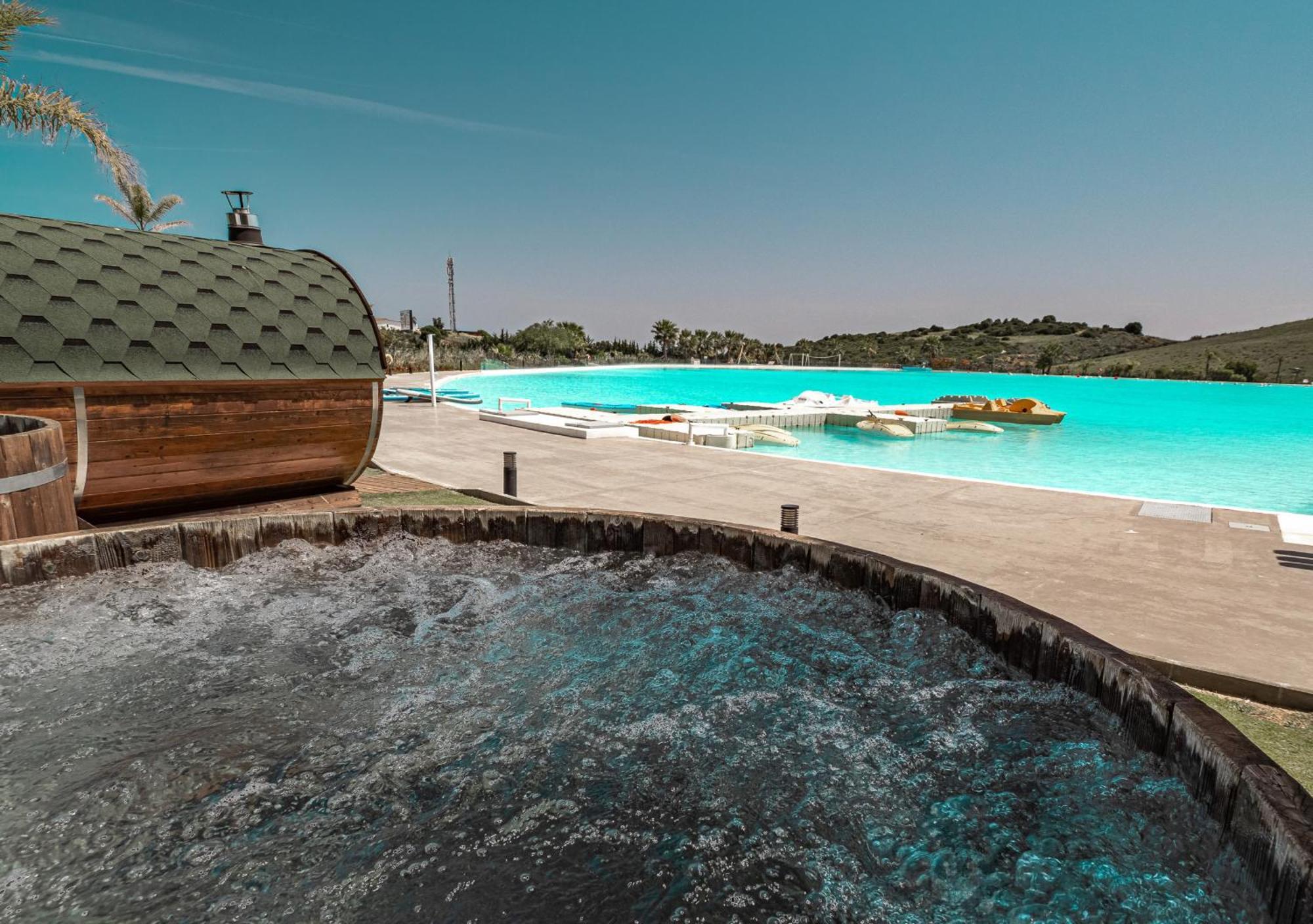 Alcazaba Lagoon 2425 Luxury Private Beach Estepona Exterior foto